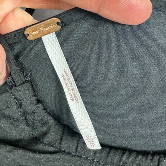 Free People Remi Skirt Midnight Brown Dark Size XS Wrap Tie Waist Boho Maxi Long - Picture 3 of 12